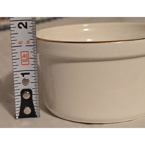 Vintage John Wagner & Sons Strawberry Ceramic Ramekin Made In Japan 3" Diameter - Picture 4 of 5